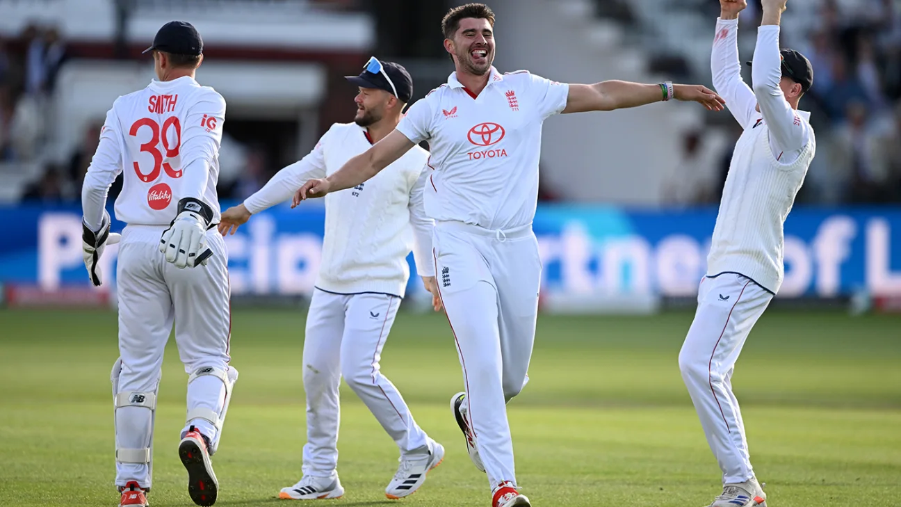 ENG vs NZ 2026, ENG vs NZ 1º relatório de partida de teste, 4 a 7 de junho de 2026
