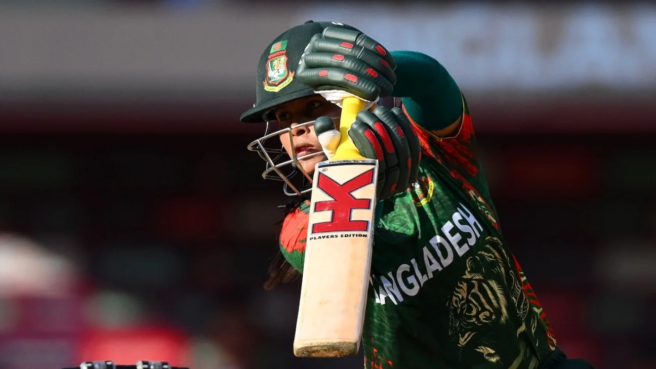Feminino T20 World Cup 2026, partida 5 BAN-W vs NL-W Grupo 1, relatório da partida, 14 de junho de 2026