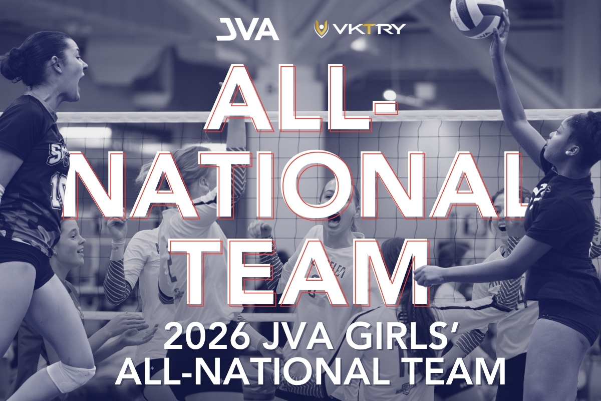 2026 JVA Girls All-National Team com palmilhas de desempenho VKTRY
