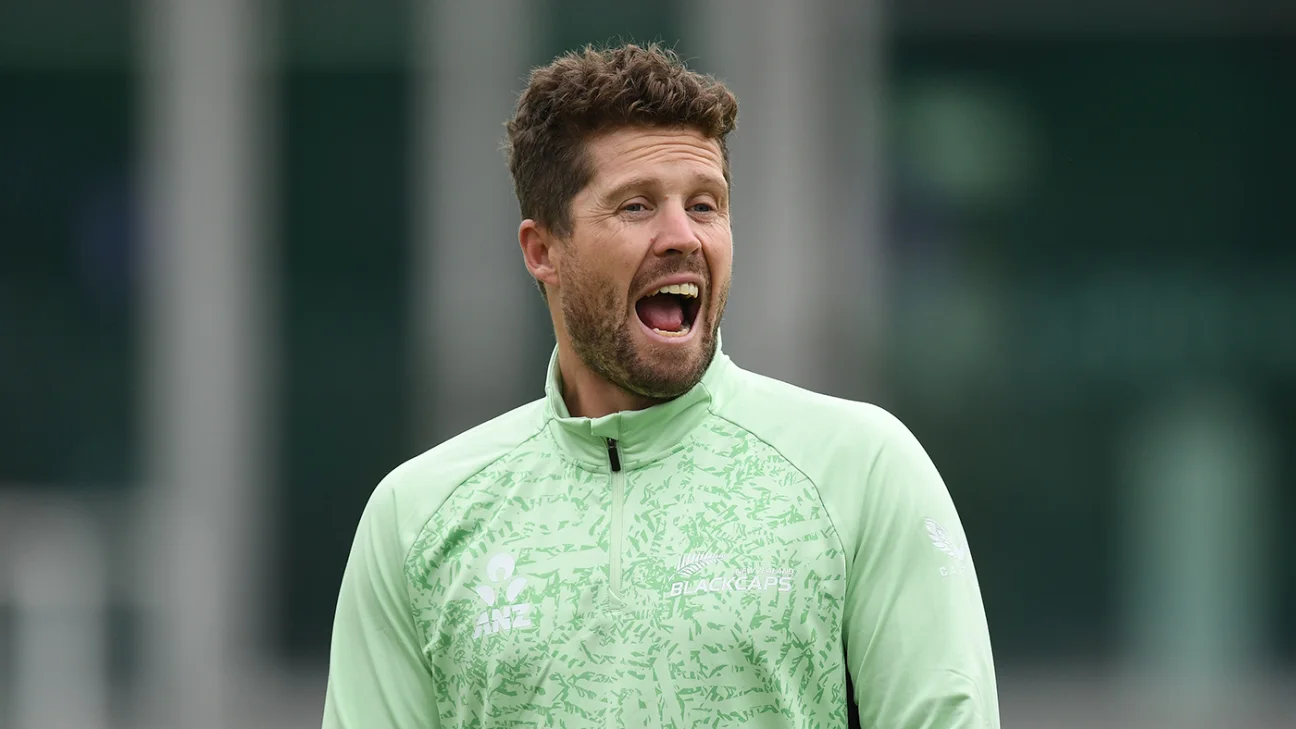 2º teste Inglaterra x Nova Zelândia - Henry Nicholls substitui Kane Williamson como o novo número 3 da Nova Zelândia