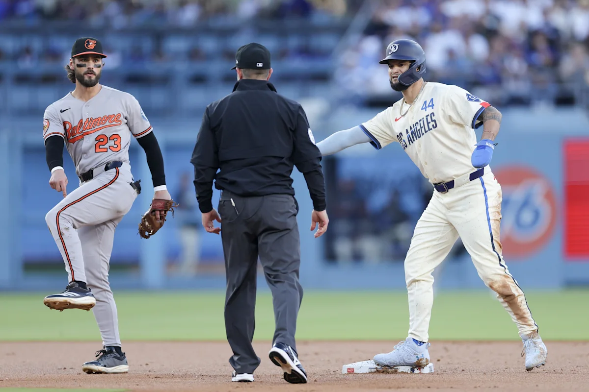 A tentativa de retorno dos Dodgers falhou com uma derrota para os Orioles