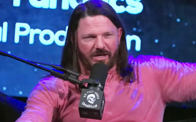 AJ Styles diz que vitórias e derrotas não significam nada na WWE