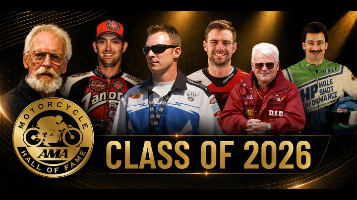 AMA Motorcycle Hall of Fame anuncia seis novos membros para 2026