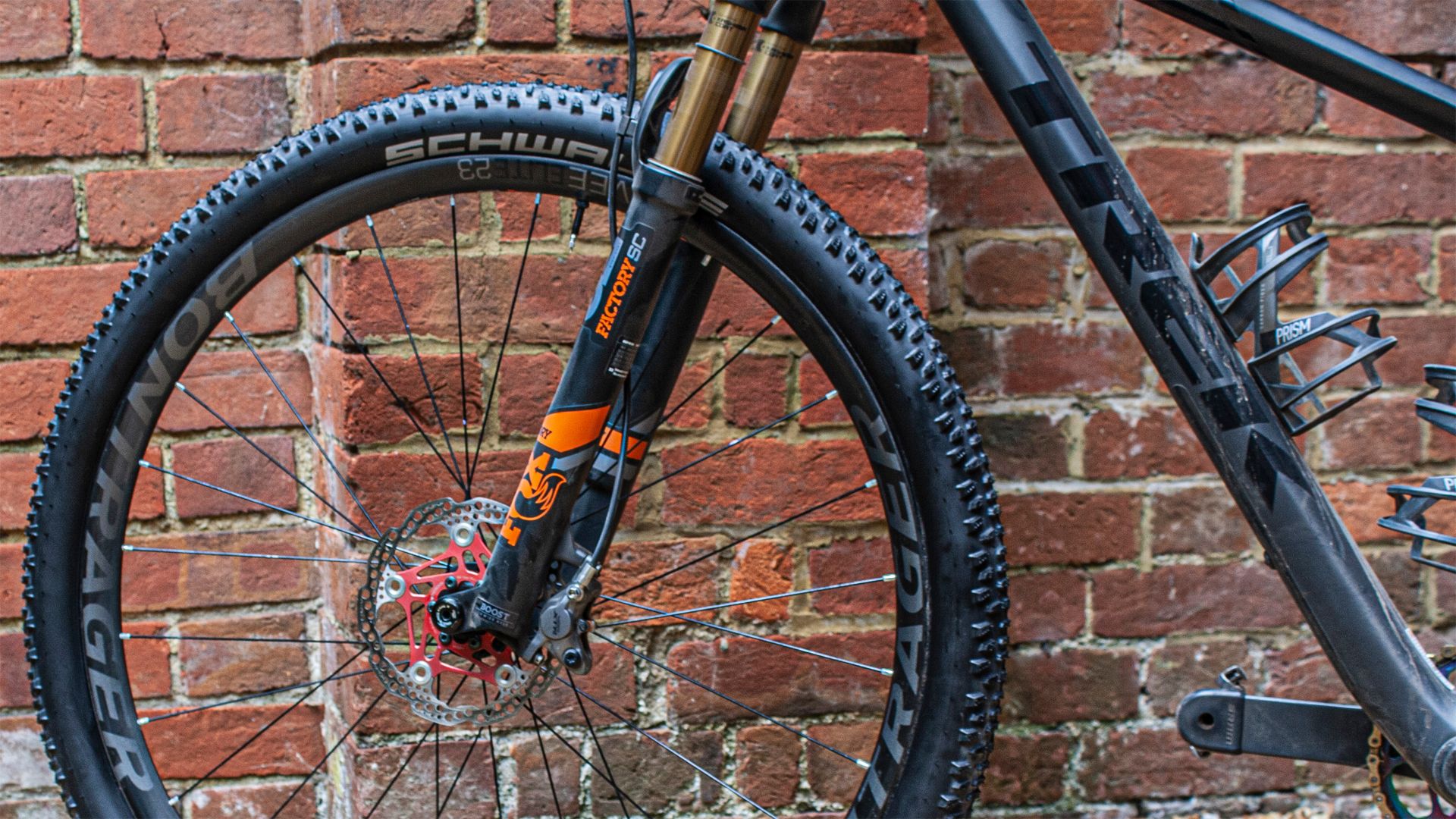 Schwalbe Racing Ralph Performance Line fitted to a mountain bike