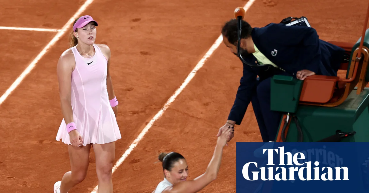 Andreeva desmonta Kostyuk nervoso em meio ao cenário tenso da guerra russo-ucraniana | Aberto da França 2026
