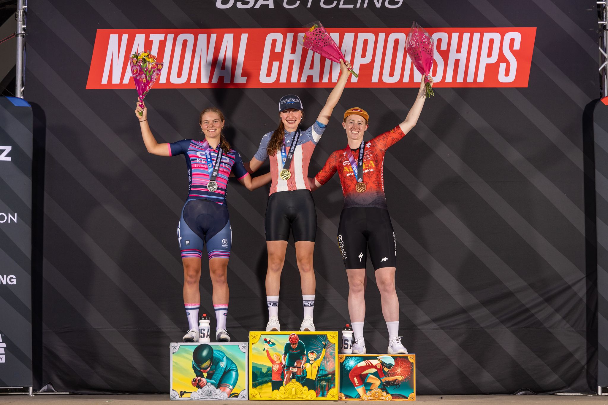 Campeonato Nacional de Estrada dos EUA: Sabo, Che às estrelas e listras no critério sub-23