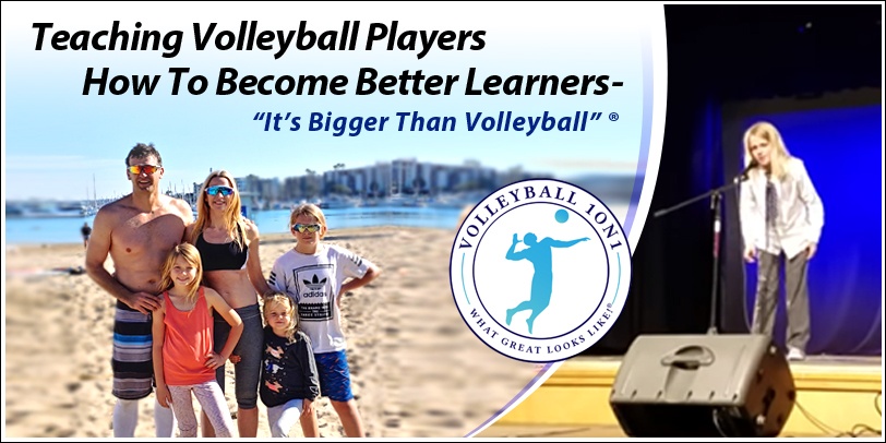 Ensinando jogadores de vôlei a se tornarem melhores alunos - “É maior que o vôlei” ® - Atualizado