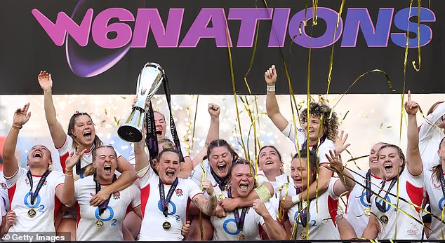 A Inglaterra conquistou seu quinto título consecutivo das Seis Nações depois de completar o Grand Slam contra a França no fim de semana passado