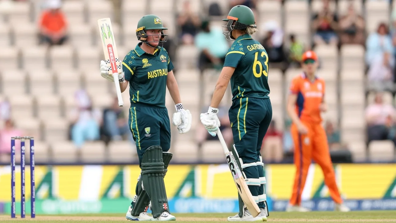 Feminino T20 World Cup 2026 AUS-W vs NL-W, partida 14, grupo 1, relatório da partida, 20 de junho de 2026