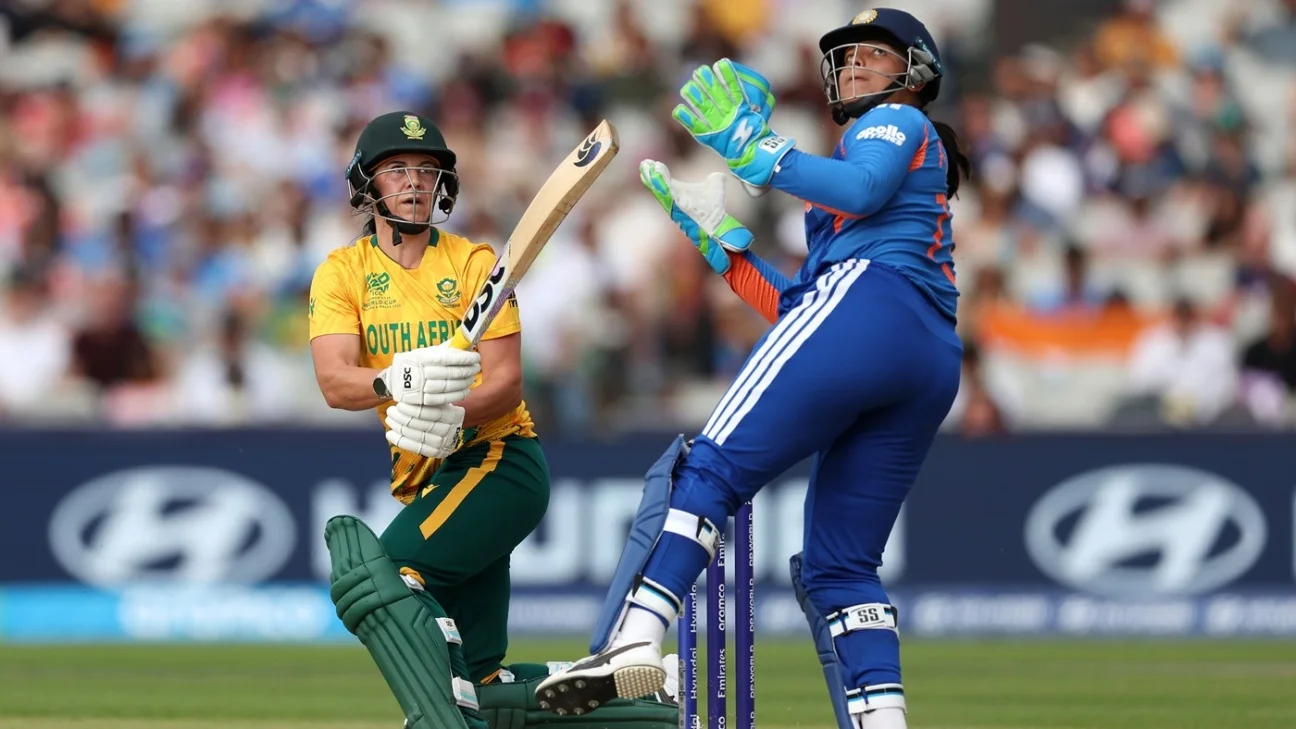 Feminino T20 World Cup 2026, partida 18 IND-W vs SA-W Grupo 1, relatório da partida, 21 de junho de 2026