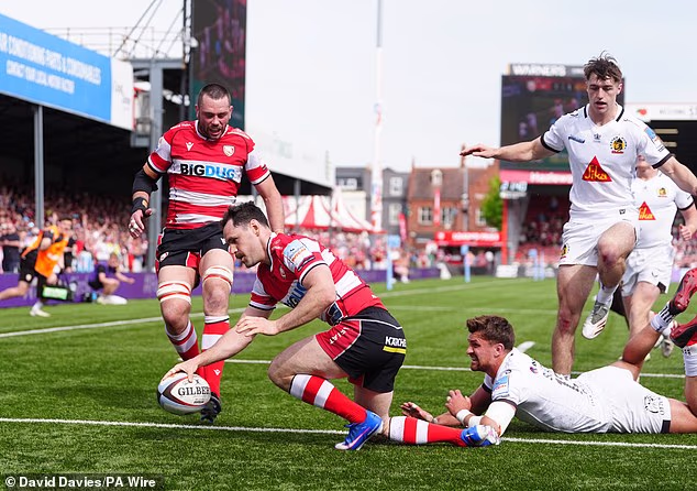 Tomos Williams coroou um desempenho brilhante com um try na vitória de Gloucester sobre Exeter no domingo