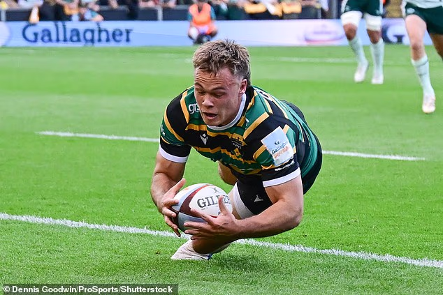 Tom Litchfield gravou seu nome no folclore do Northampton Saints na semana passada com um hat-trick na vitória nas semifinais do play-off sobre o rival Leicester Tigers