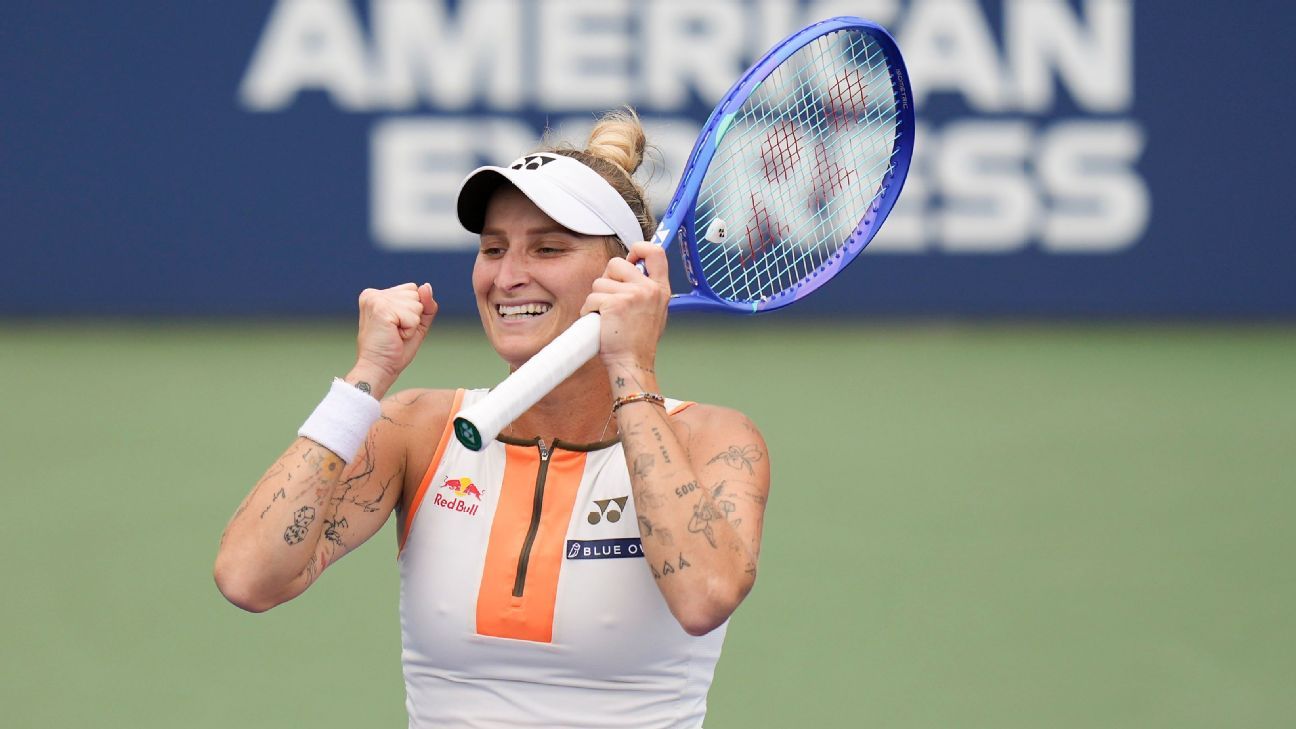 Marketa Vondrousova foi suspensa por 4 anos por recusar um teste antidoping