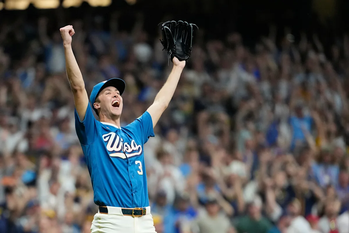 Misiorowski dos Brewers domina os Phillies com 15 eliminações e uma rebatida no jogo completo.