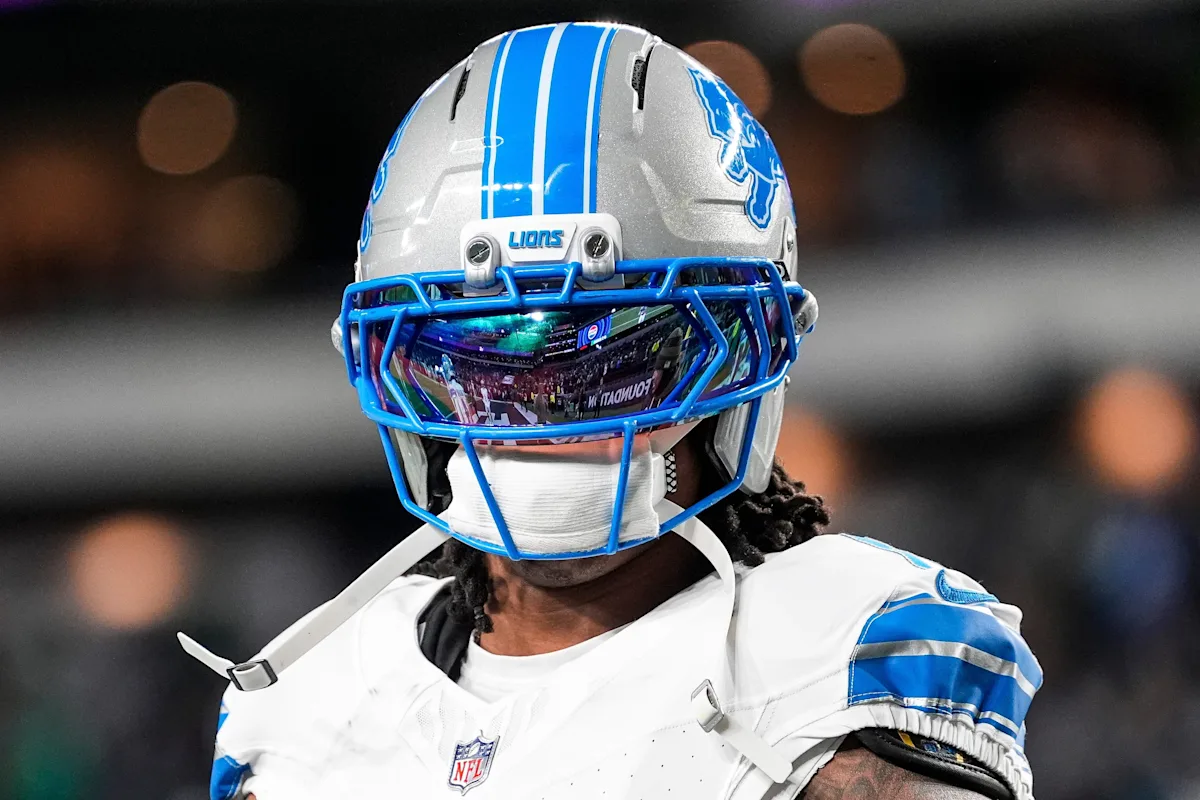 O Detroit Lions conta com Jahmyr Gibbs para se transformar em uma vaca sino RB