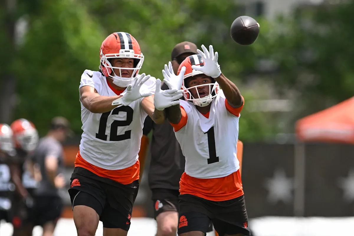 O trio de jovens WRs do Cleveland Browns continua se mostrando promissor