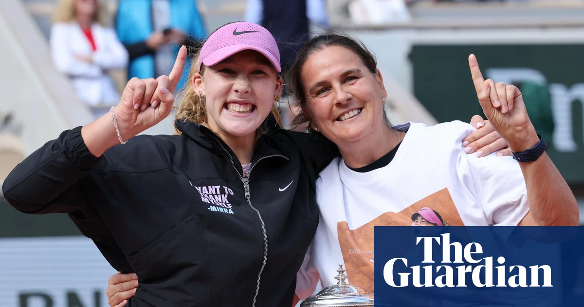 O triunfo de Andreeva no Aberto da França mostra o valor de Martínez e das treinadoras femininas | Aberto da França 2026