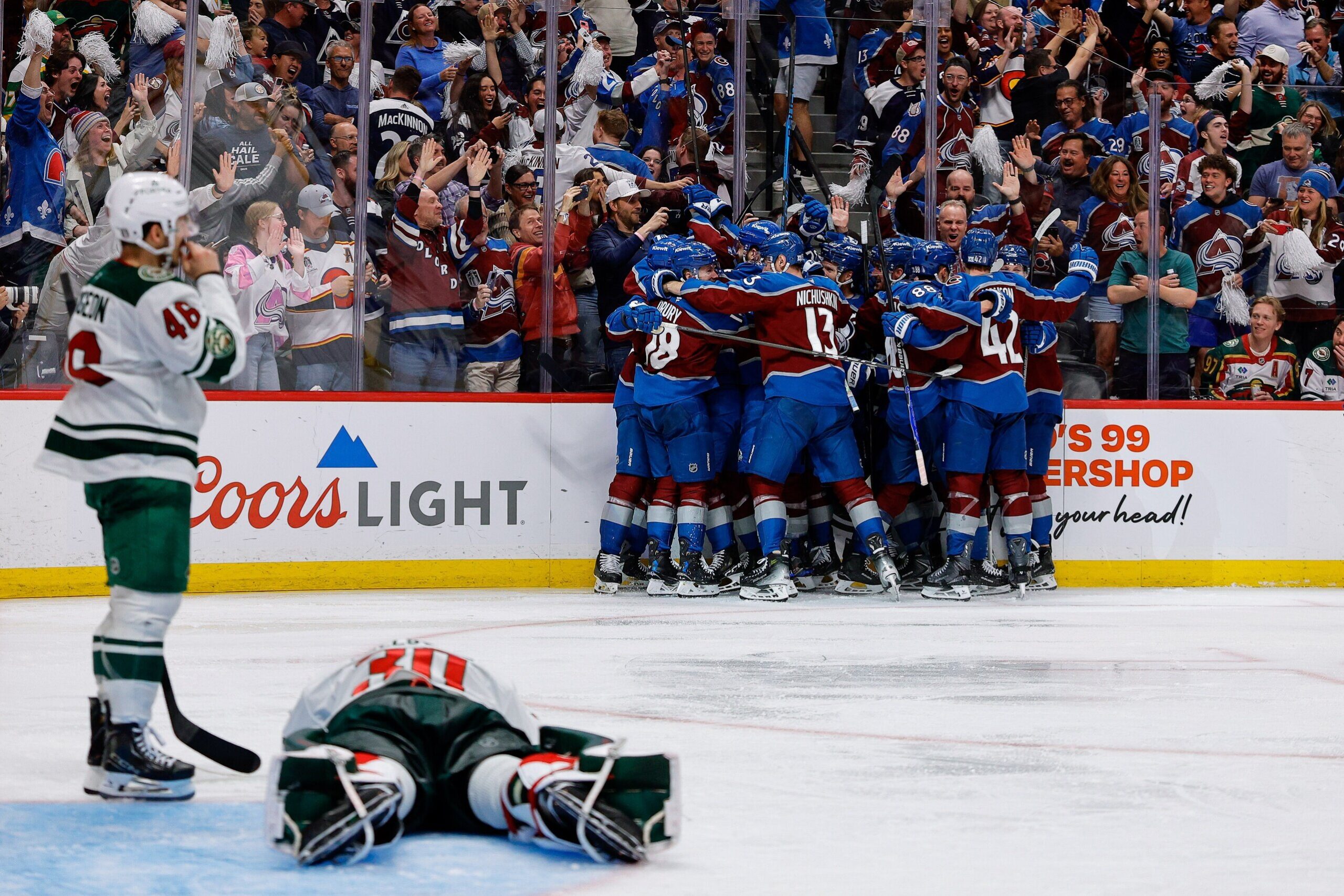 Os playoffs da NHL partem meu coração - Minnesota Wild