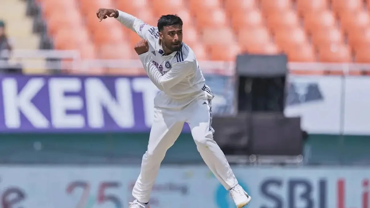 Pick Manav Suthar dá esperança à Índia com astúcia, mergulho, giro, controle e 'tappa' perfeito
