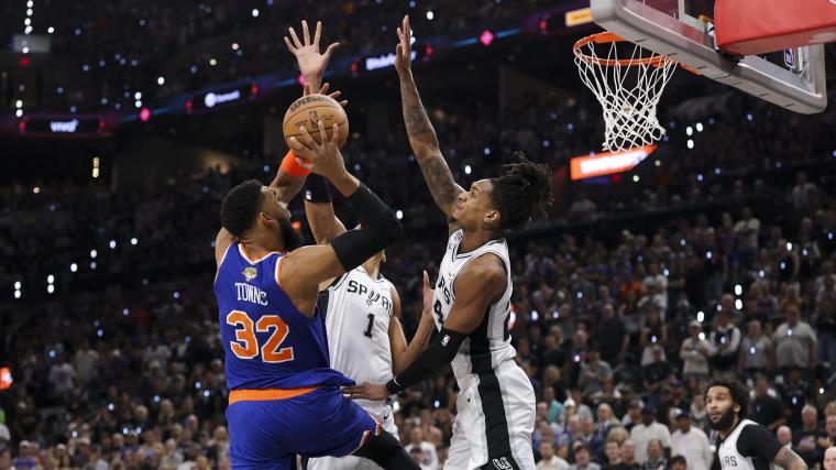 Placar de Knicks x Spurs, atualizações ao vivo, destaques do jogo 5 das finais da NBA