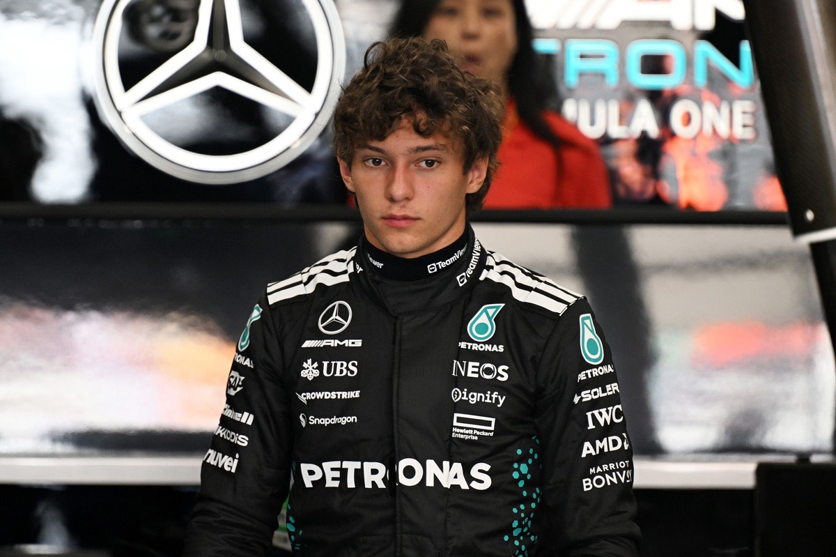 Por que Antonelli está ‘grato’ pela queda no meio da temporada da F1 2025