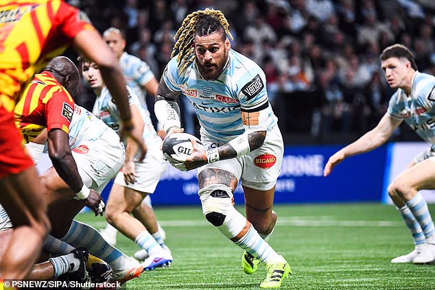Nathan Hughes agora joga em Paris pelo Racing 92 e esta semana recebeu sua primeira convocação para Fiji