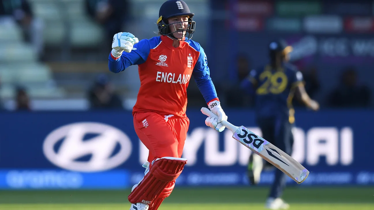 Women's T20 World Cup 2026 ENG-W vs SL-W, partida 1, grupo 2, relatório da partida, 12 de junho de 2026